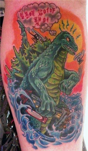Godzilla-tattoos (3) KLYKER.COM