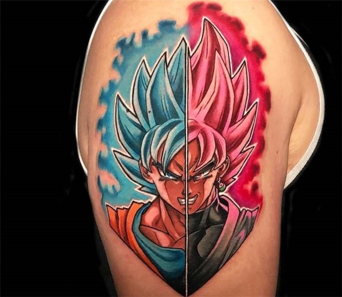Goku tattoo by Marc Durrant Post 22769