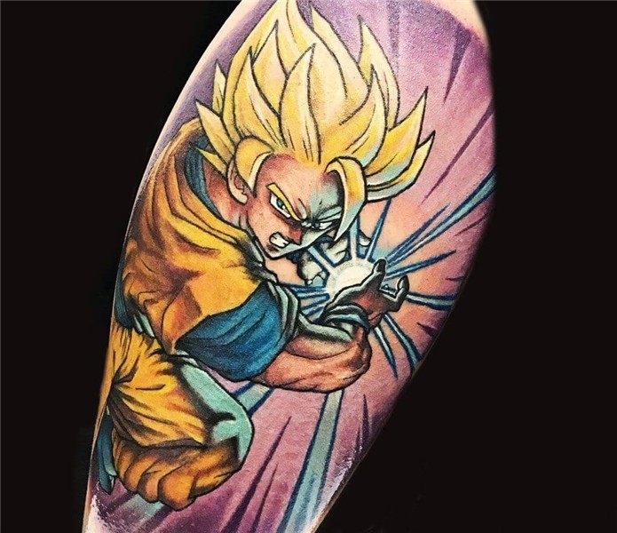 Goku tattoo by Victor Zetall Photo 21211