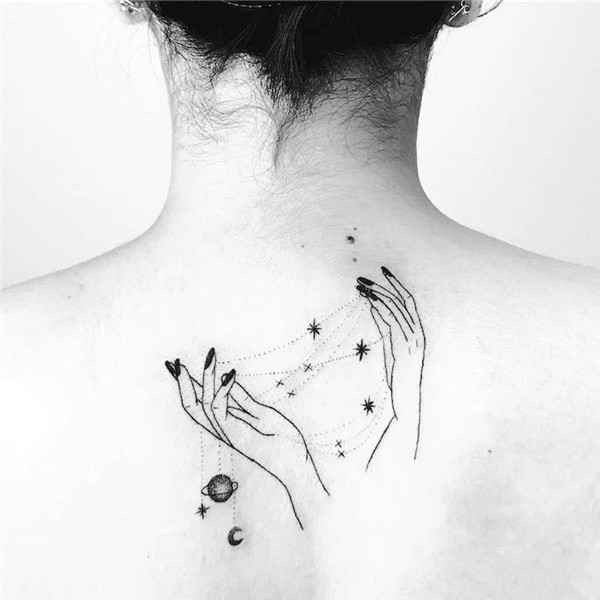 Gorgeous and elegant zodiac tattoo ideas for Libra -OurMindf