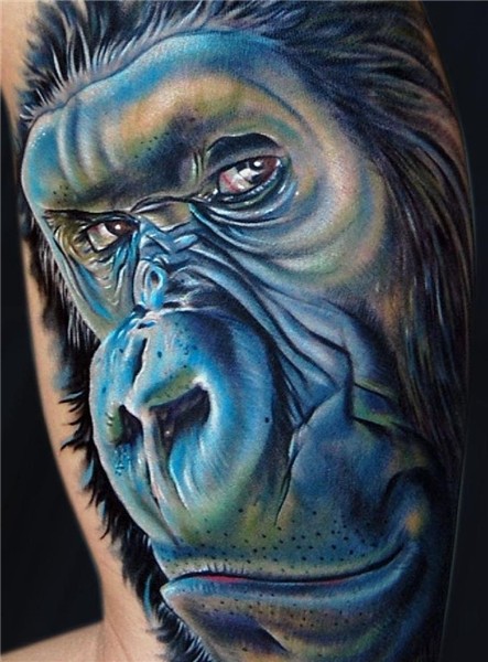 Gorilla Cartoon Tattoo - Bing images