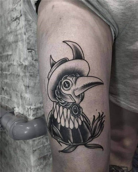 Gothic Plague Doctor Tattoo Ideas - Tattoo For Women