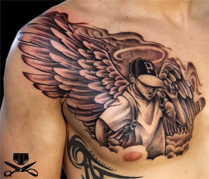 Guardian Angel Chest Tattoo * Arm Tattoo Sites