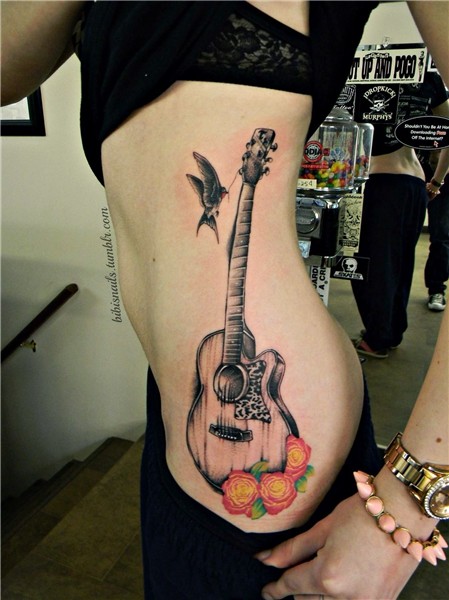 Guitar rib tattoo Guitar tattoo design, Tattoos, Tattoos for