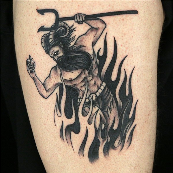 Hades Tattoo by Linzy Michelle Hades tattoo, Ink master, God