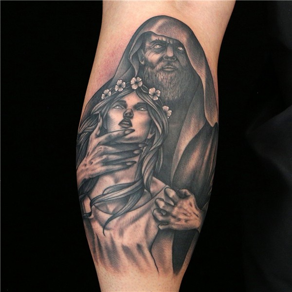 Hades Tattoo by Mike Diaz Hades tattoo, Ink master, God tatt