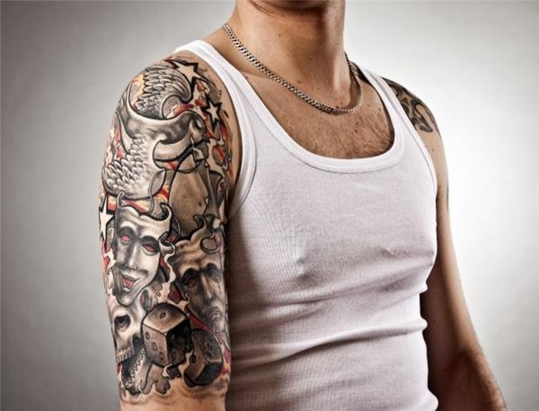 Half - Sleeve Tattoo Images & Designs