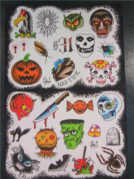 Halloween tattoos Pumpkin drawing, Halloween tattoos, Spooky