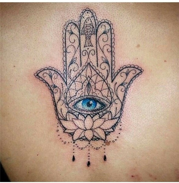 Hamsa's hand - Evil eye Tattoo Evil eye tattoo, Hamsa hand t