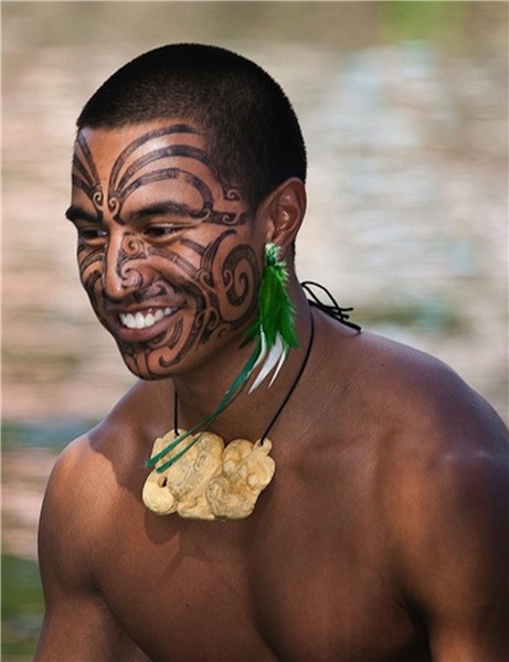 Handsome Maori- New Zealand Maori tattoo, Maori, People