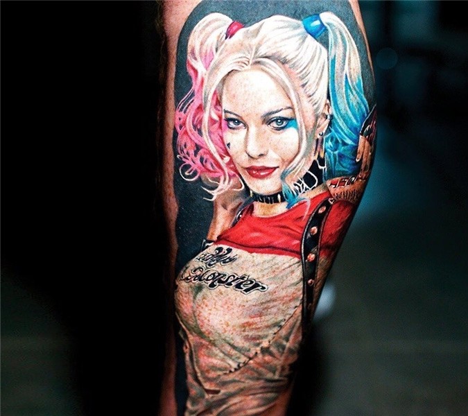 Harley Quinn tattoo by Khan Tattoo Photo 18559