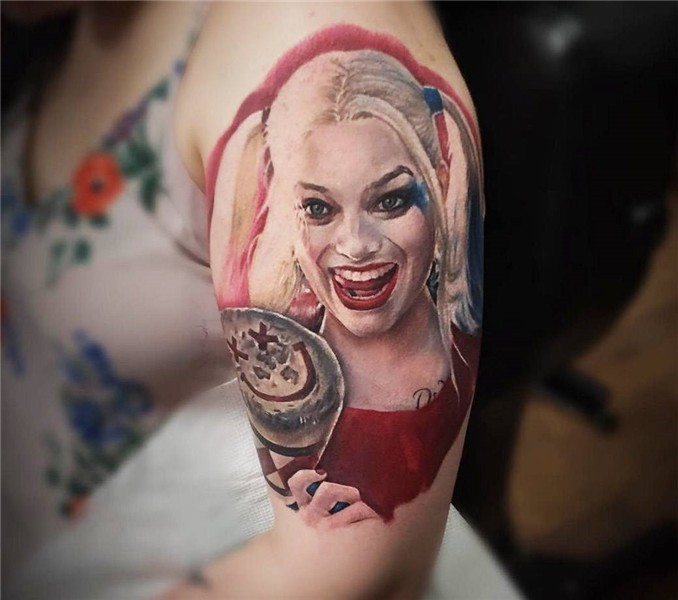 Harley Quinn tattoo by Kris Busching Photo 17131