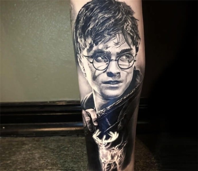 Harry Potter tattoo by Kegan Hawkins Post 27046 Harry potter