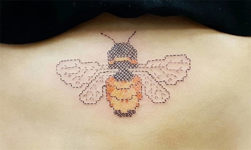Have You Seen These Beautiful Embroidery Tattoos? - Beautifu
