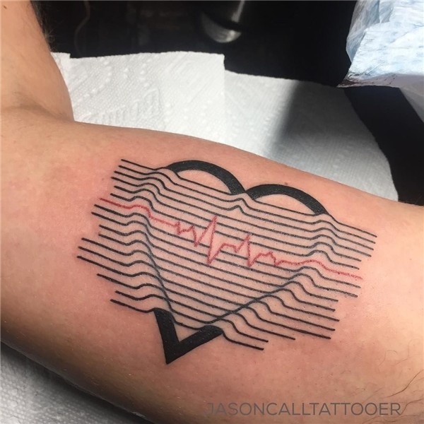 Heartbeat Tattoo-Jasoncalltattooer Private tattoos, Tattoo d