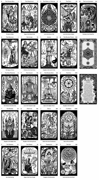 Hermetic tarot, Tarot cards art, Tarot card tattoo