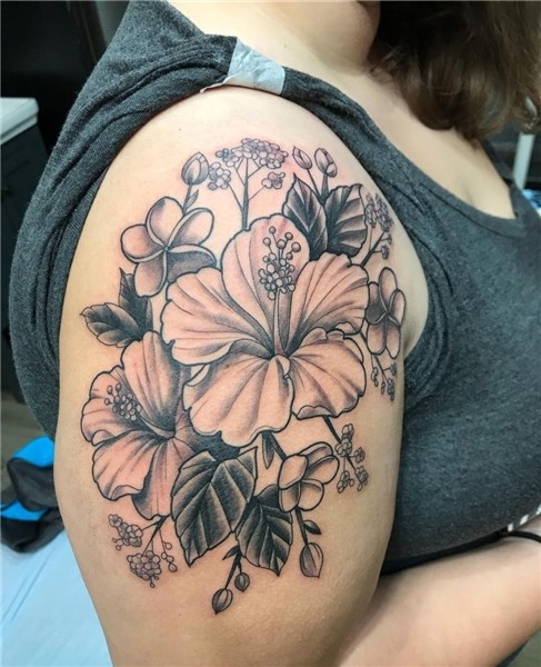 Hibiscus tattoo - Tattoo Designs for Women