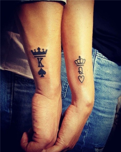His and her tattoo ideas 84 Matching tattoos, Couple tattoos