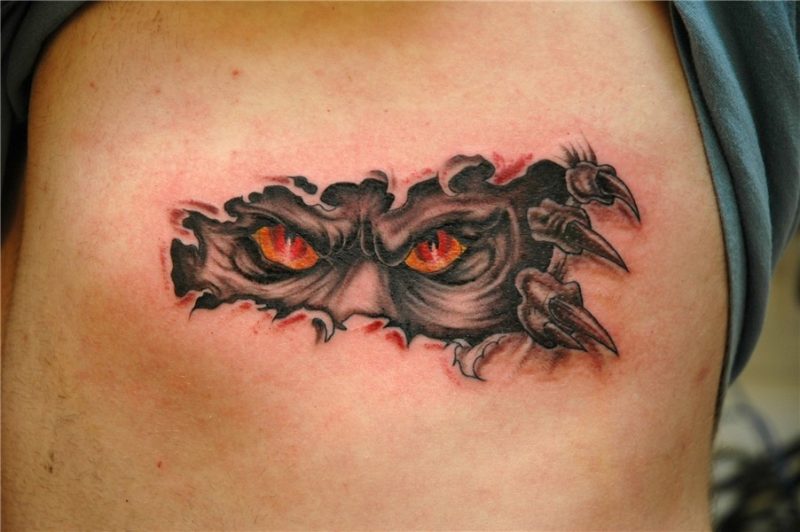 Horribly great tattoo Evil eye tattoo, Neck tattoo for guys,