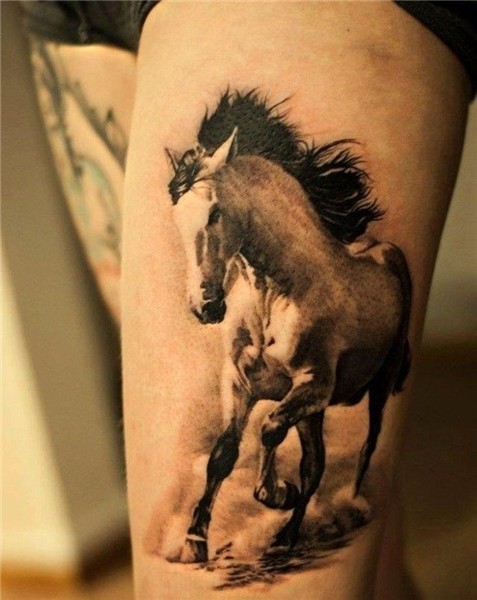 Horses Tattoos - TattooFan Tatuajes de caballos, Tatuajes de