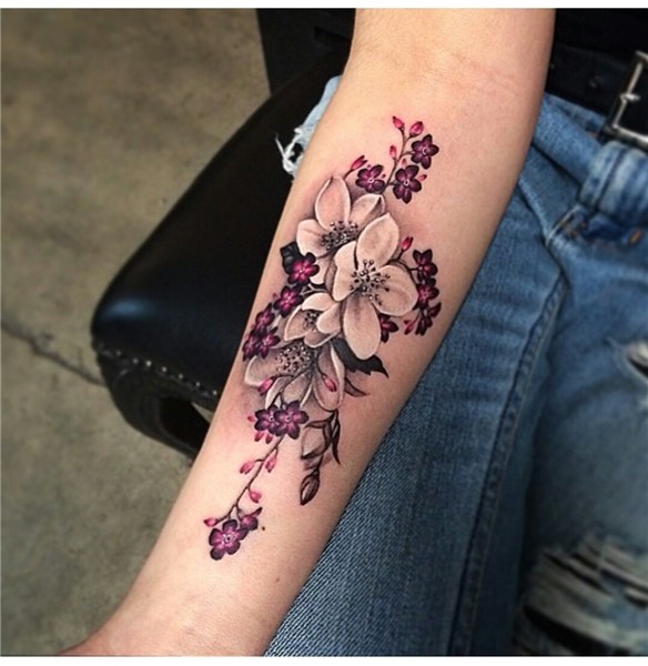 Image about flowers in tattoos by the mermaid