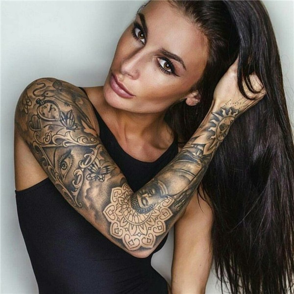 Image about girl in 😎 Tattoos ❤ by tania.n .♕. on We Heart I