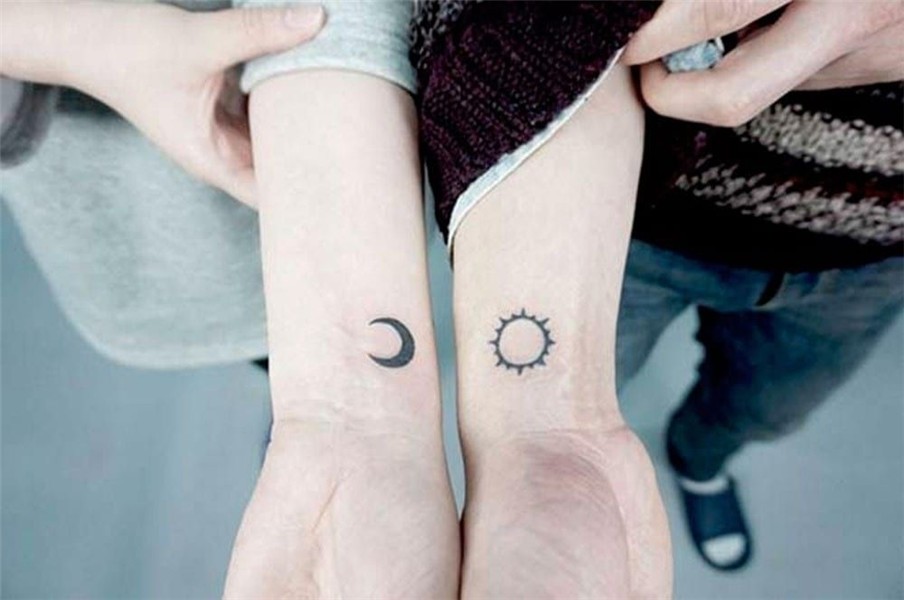 Imagen relacionada Matching couple tattoos, Matching tattoos