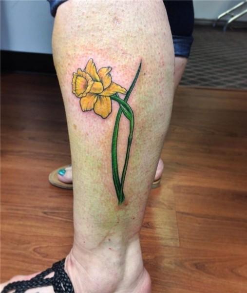 Image result for daffodil tattoo Daffodil tattoo, Daffodil f