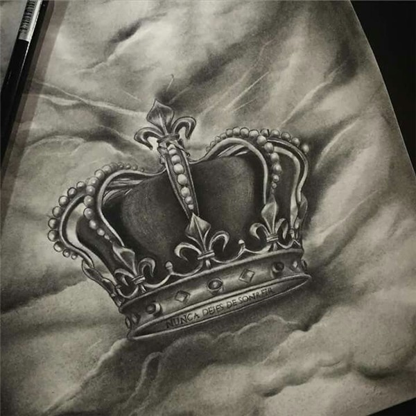 Image result for queen crown drawing tattoo Crown tattoo des