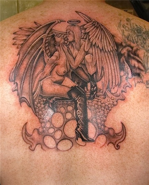 Images of Devil Tattoos Angel - #rock-cafe
