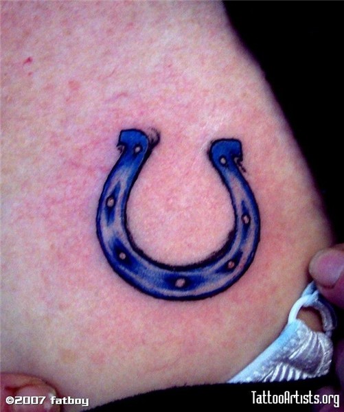 Indianapolis Colts tattoo Horse shoe tattoo, Tattoos, Pictur