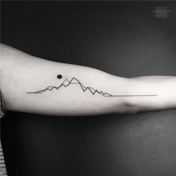 Inner Arm Mountain Tattoo * Arm Tattoo Sites