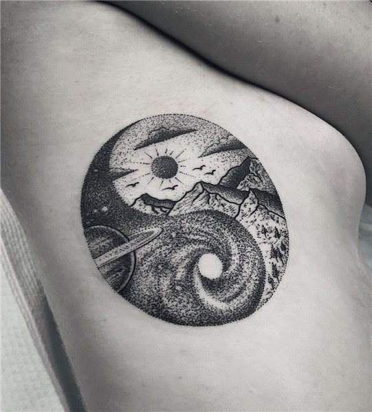 Instagram Hipster tattoo, Yin yang tattoos, Body art tattoos
