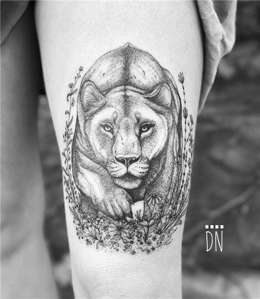 Instagram Lioness tattoo, Tattoos, Body tattoos