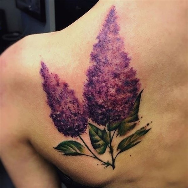 Instagram Post by Miks Tattoo (@mikstattoo) Lilac tattoo, Bo