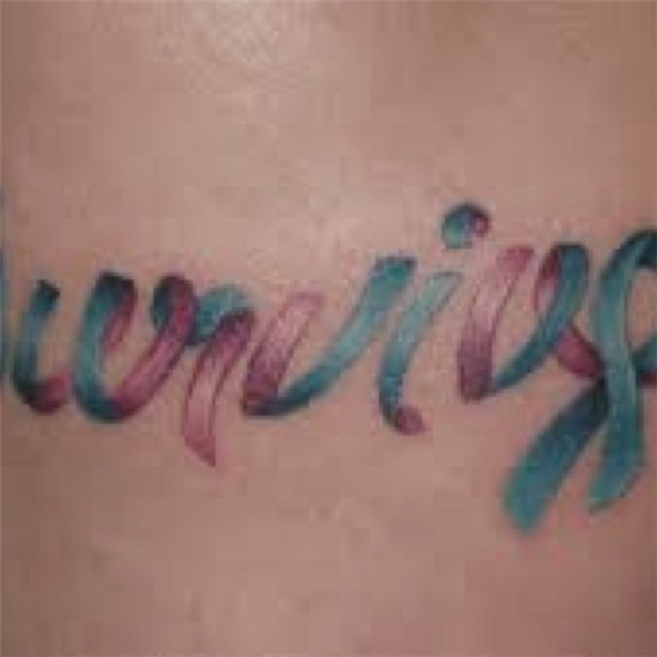 It says survivor Cancer survivor tattoo, Survivor tattoo, Ca