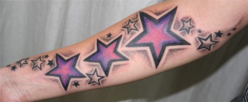 I want to add to what I have...this would be good. Star tatt