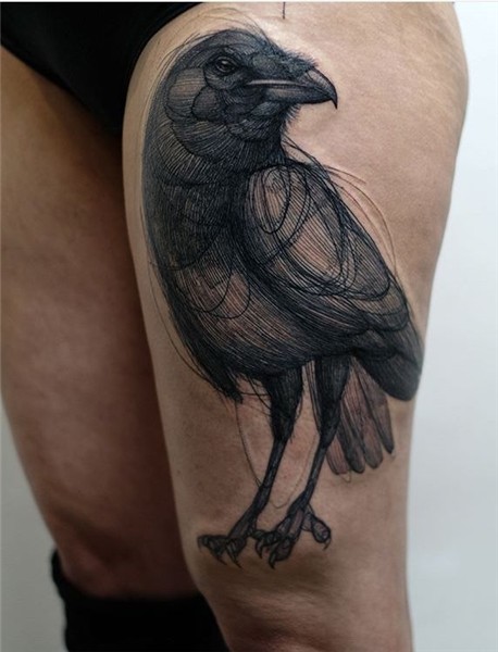 Jan Mráz Raven Tattoo Tatuajes, Disenos de unas, Tatuador