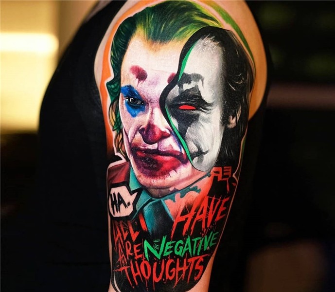 Joker tattoo by Dave Paulo Photo 29386