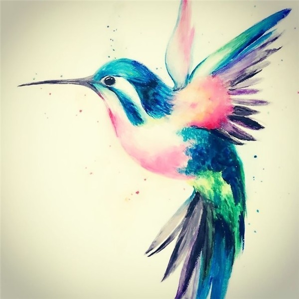 Kolibri #Aquarell #Tattoo #aquarell #kolibri #tattoo - #Aqua