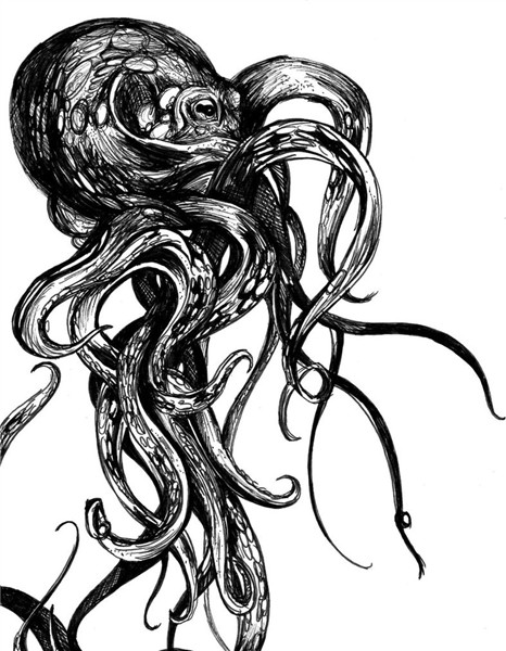 Kraken Drawing at GetDrawings Free download