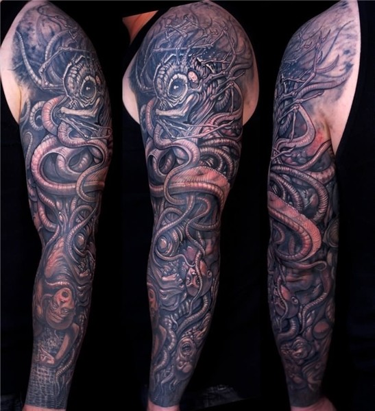 Kraken Tattoo Sleeve * Half Sleeve Tattoo Site