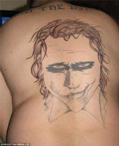 Latest crop of awful tattoos captured in brilliant photos Ex