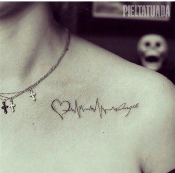 Latir corazon Heartbeat tattoo, Tattoos for daughters, Baby