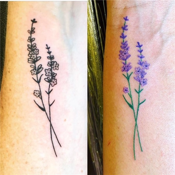 Lavender- or wild flower tat with mom! Tattoos for daughters
