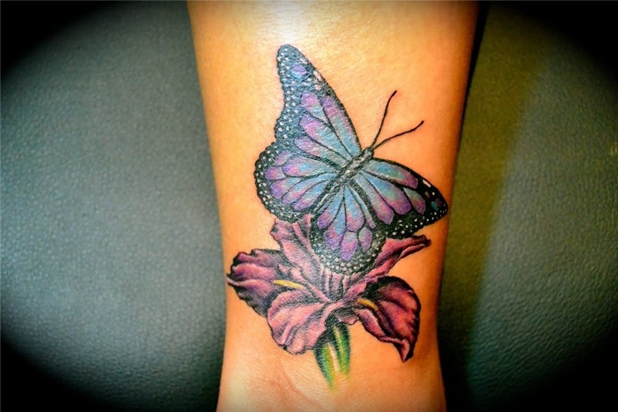 Leopard Print Butterfly Tattoos * Arm Tattoo Sites