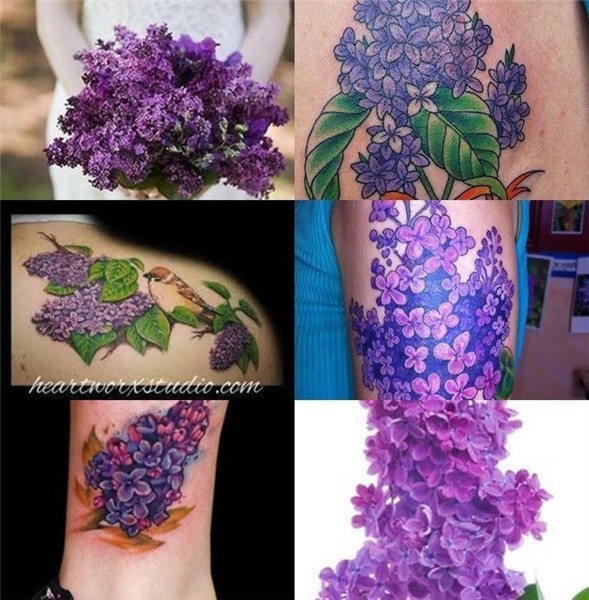 Lilac tattoo, Mom tattoos, Memorial tattoo