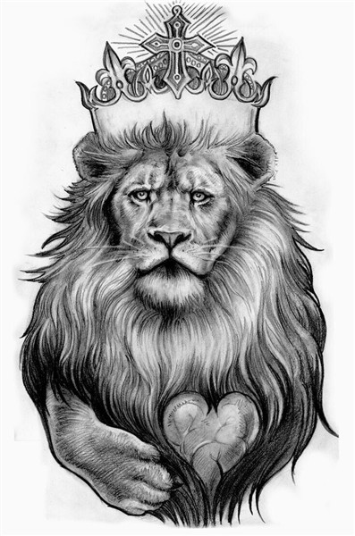 Lion Heart Roaring lion tattoo, Tribal lion tattoo, Lion tat