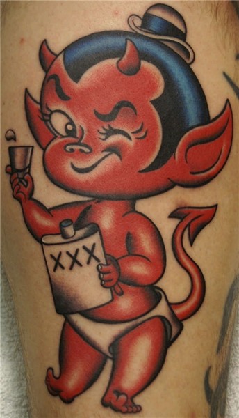 Liquor Devil Tattoo