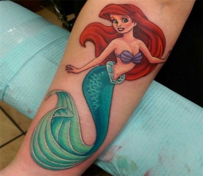 Little mermaid tattoo Little mermaid tattoos, Disney tattoos